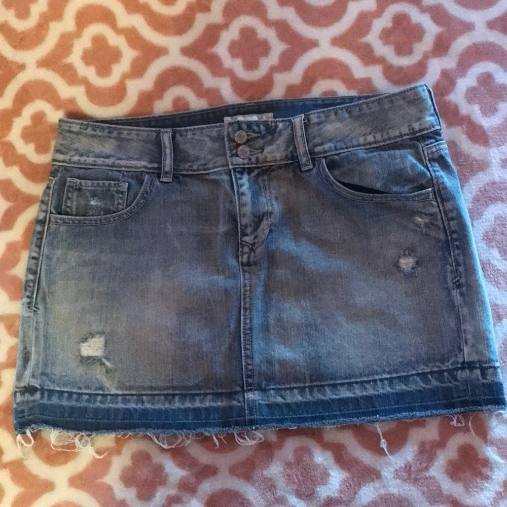 Denim skirt